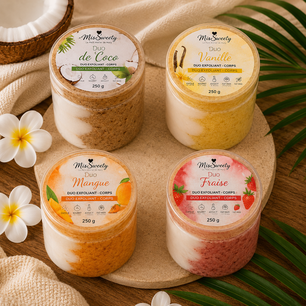 Duos Exfoliants corps