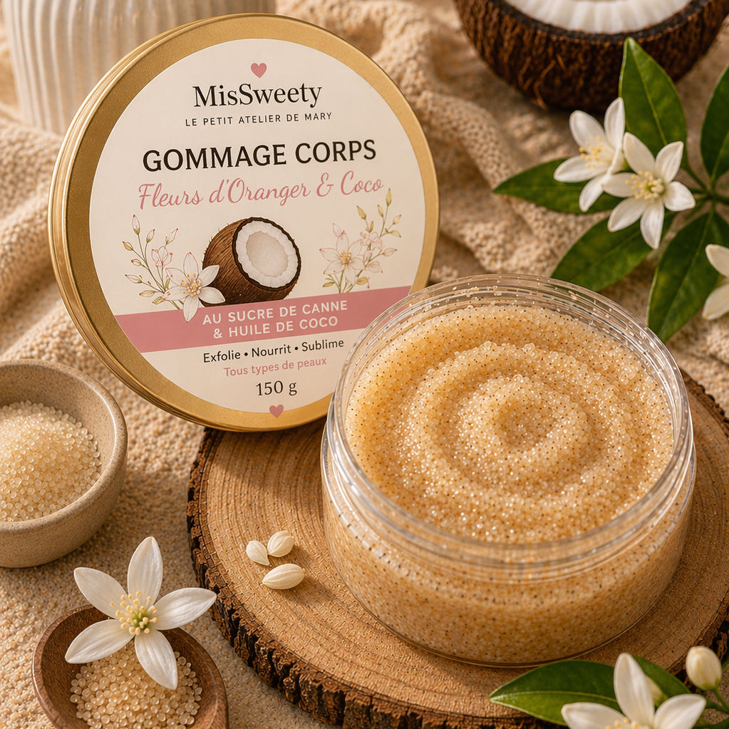 Gommage Fleurs d’Oranger Coco