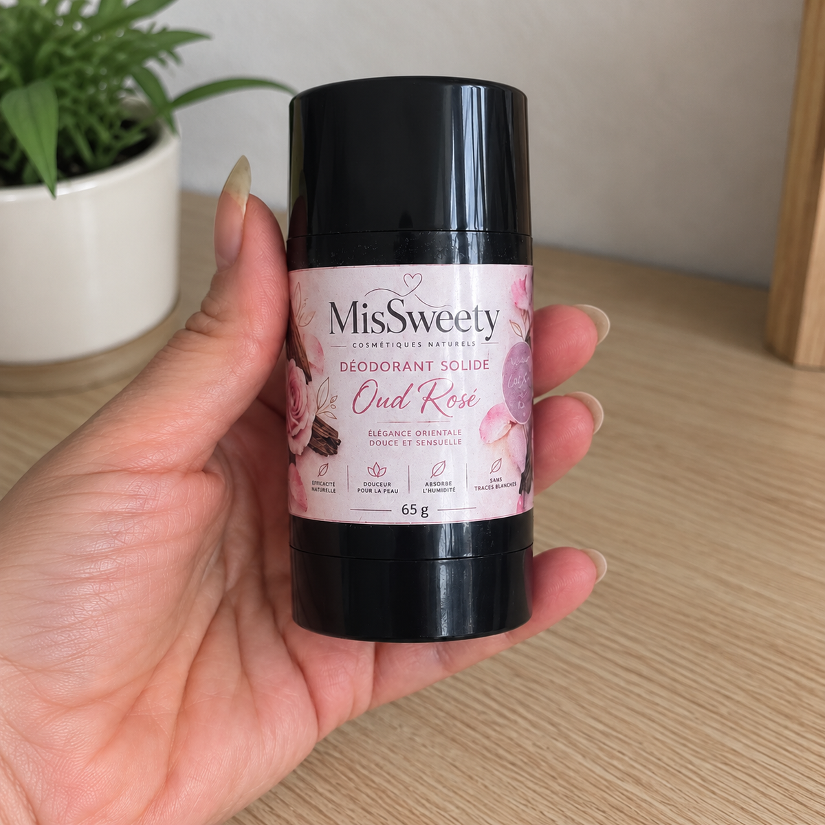 Déodorant Solide – Oud Rosé