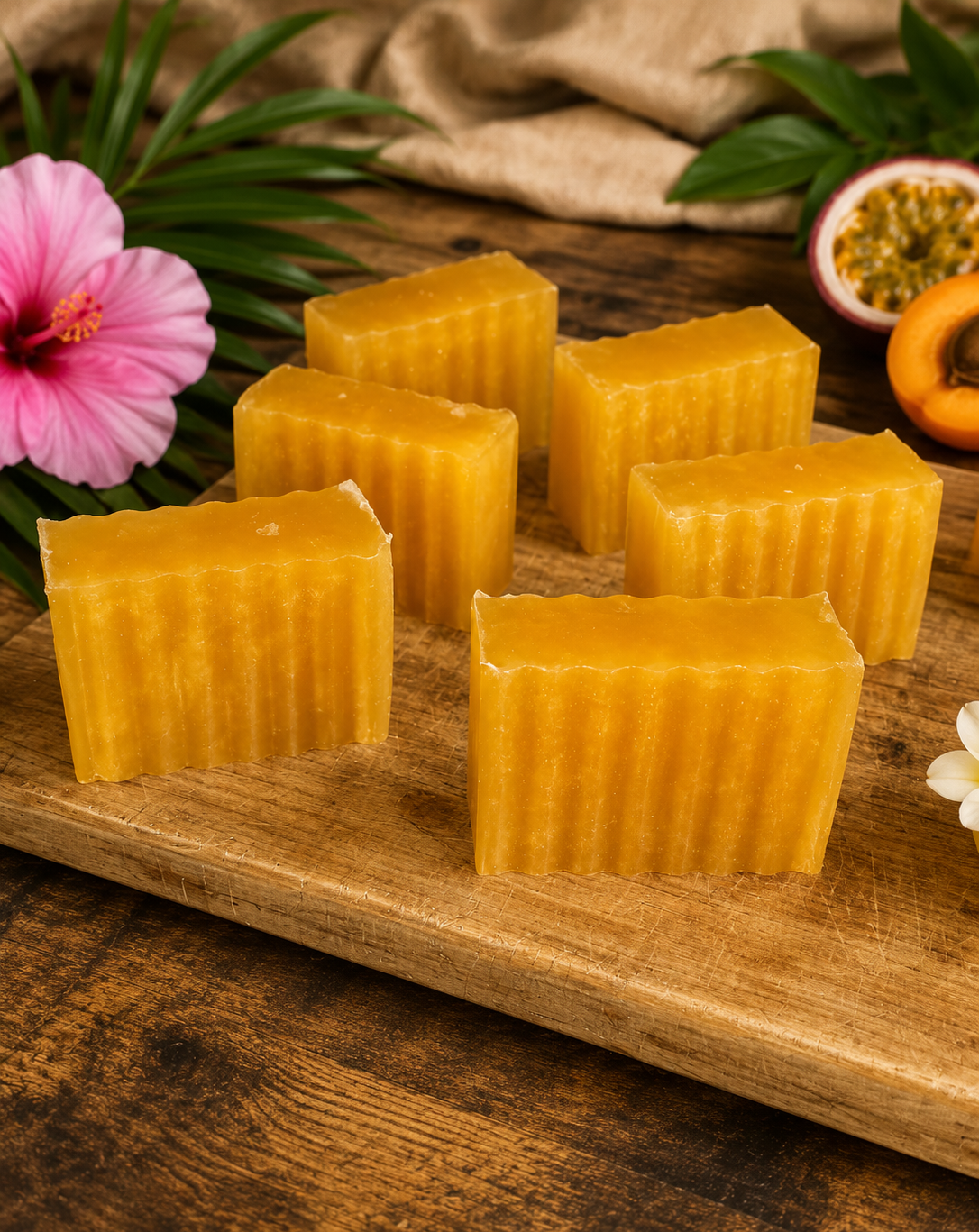 Évasion Fruitée
Savon artisanal – 100 g
