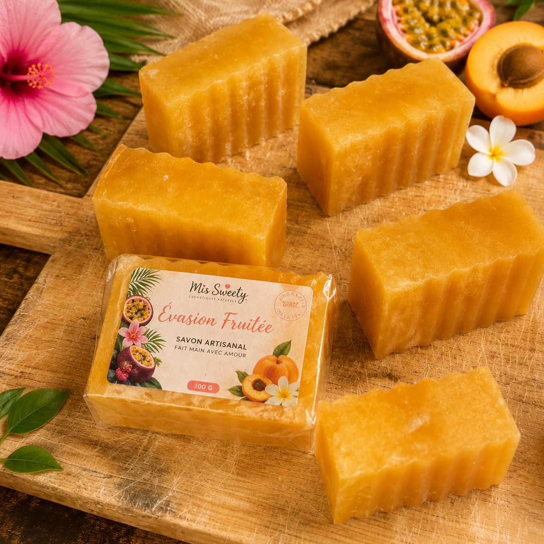 Savon artisanal Evasion fruitée