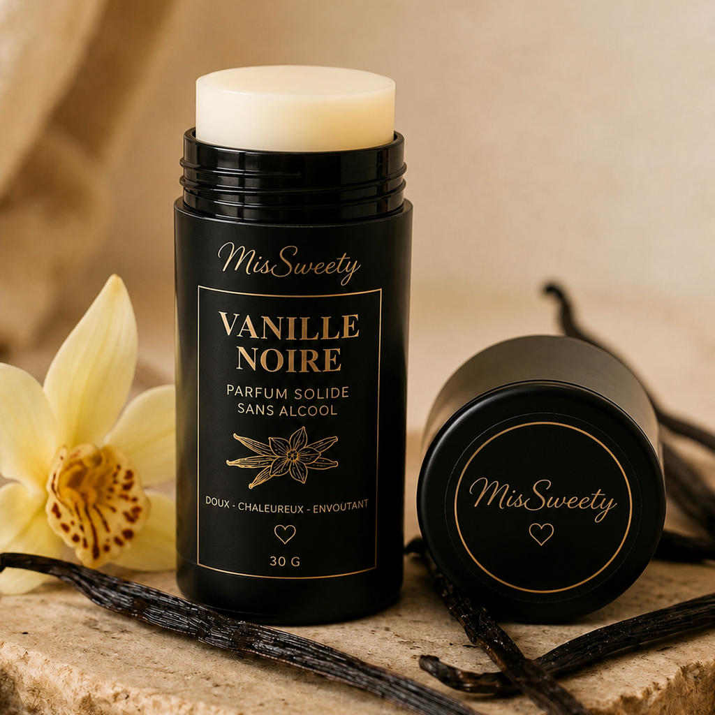 Parfum solide Vanille Noire