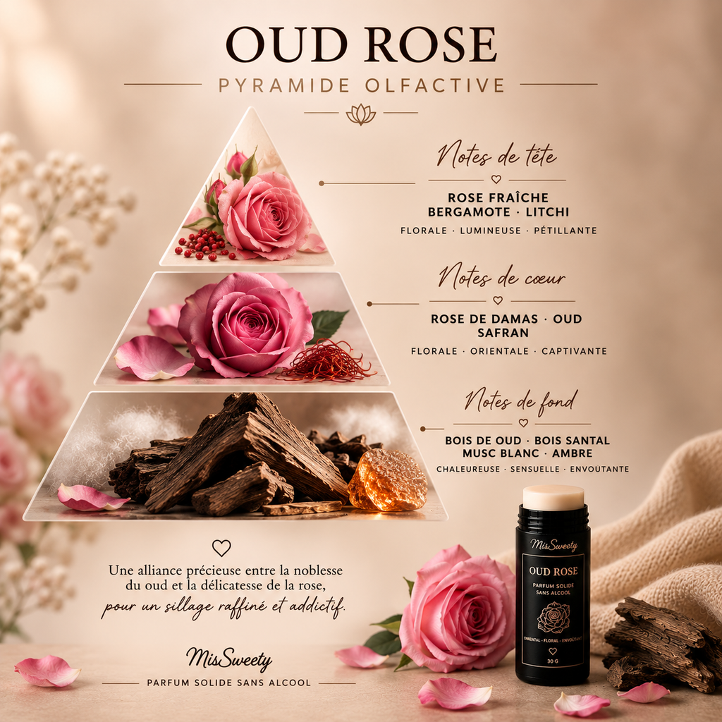 Déodorant Solide – Oud Rose