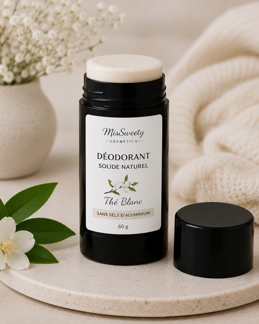 Déodorant Solide – Thé Blanc – 60g