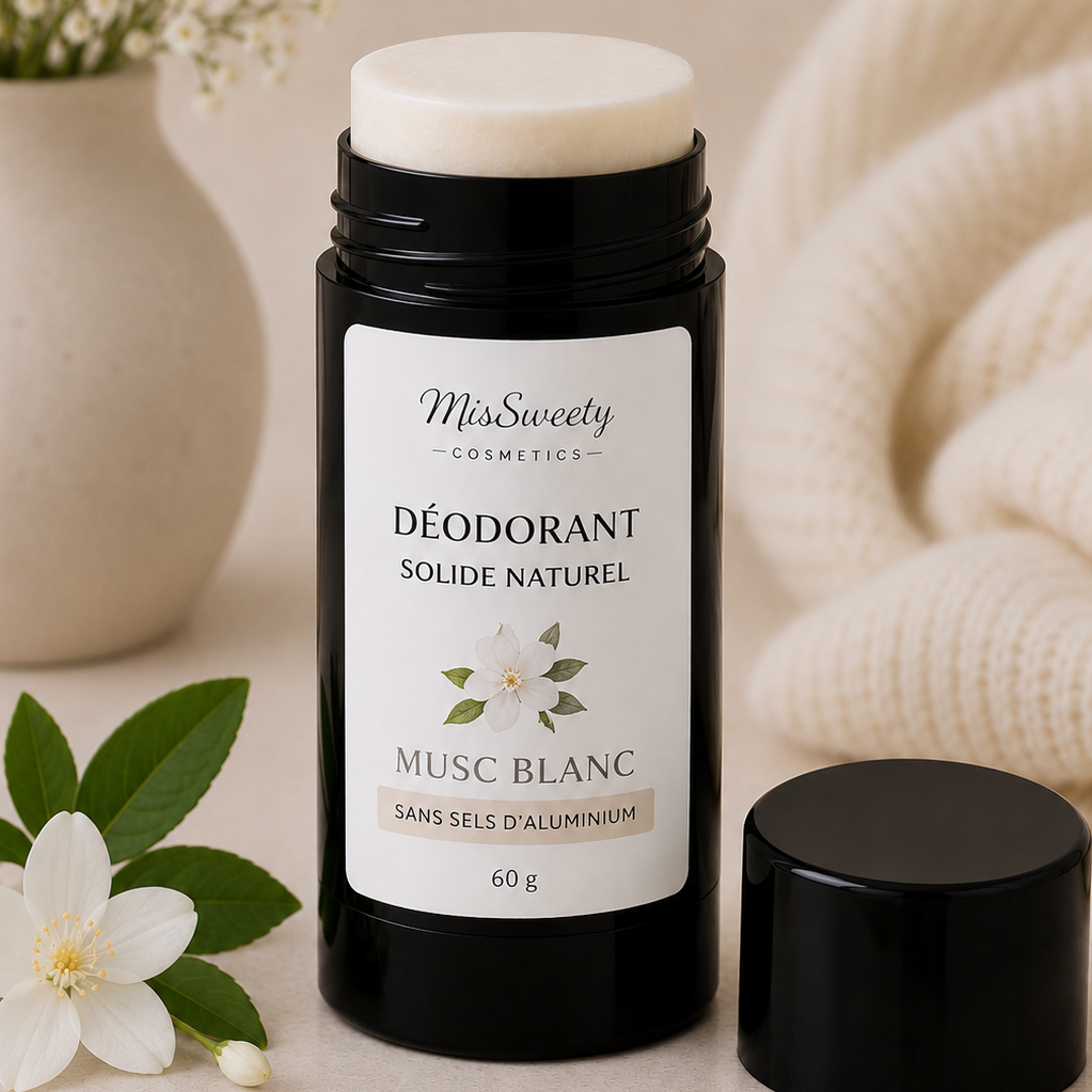 Déodorant Solide – Musc Blanc