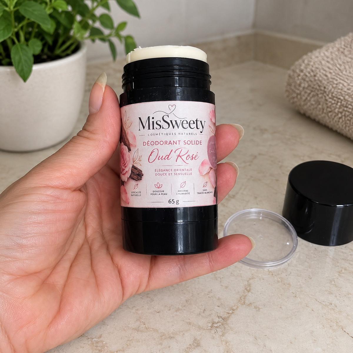 Déodorant Solide – Oud Rosé