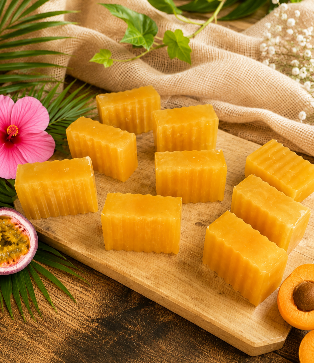 Évasion Fruitée
Savon artisanal – 100 g