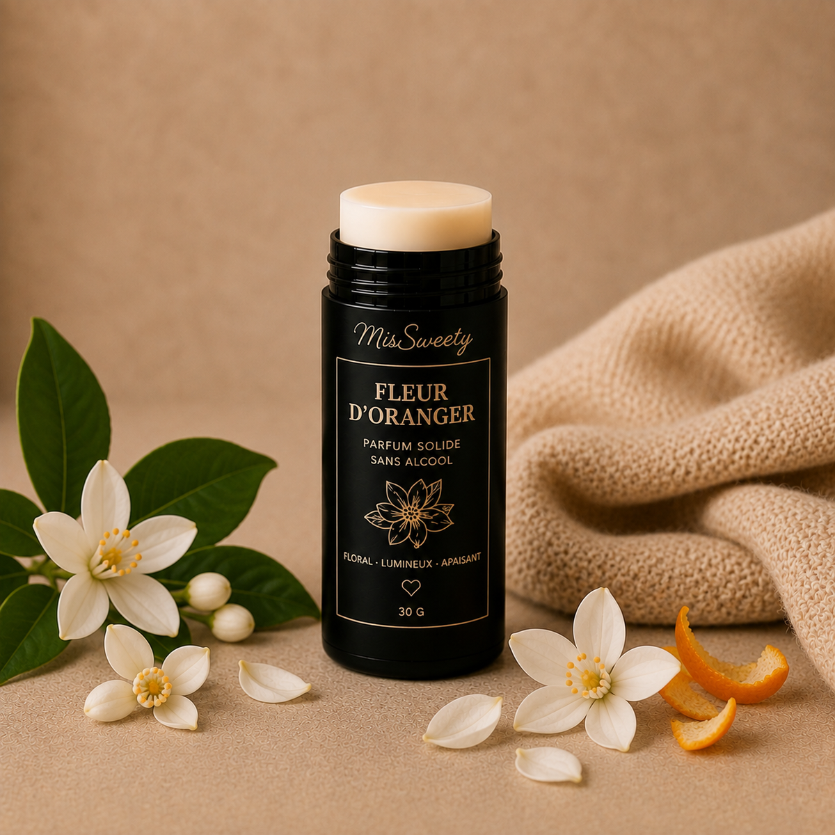 Parfum Solide – Fleur d’oranger